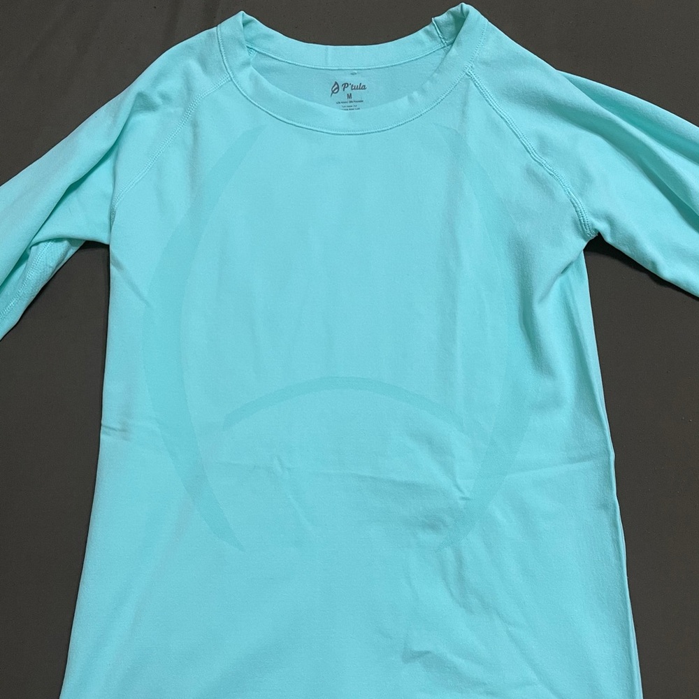 P’tula Reenergize Seamless Long Sleeve Mint sz. M